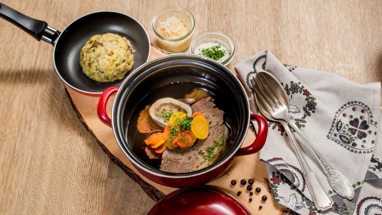 Tafelspitz mit Rösterdäpfeln, © Niederösterreich-Werbung/Rita Newman Tafelspitz mit Rösterdäpfeln, © Niederösterreich-Werbung/Rita Newman