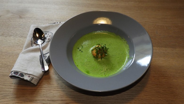 Bärlauchcremesuppe, © Niederösterreichische Wirtshauskultur Bärlauchcremesuppe, © Niederösterreichische Wirtshauskultur