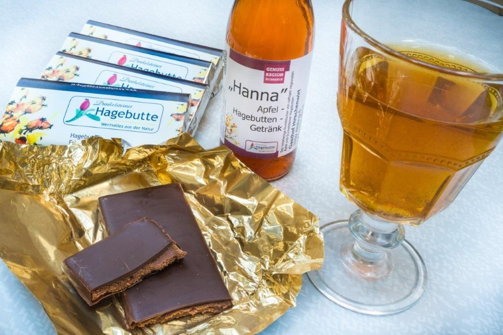 Hagebuttenprodukte für Naschkatzen