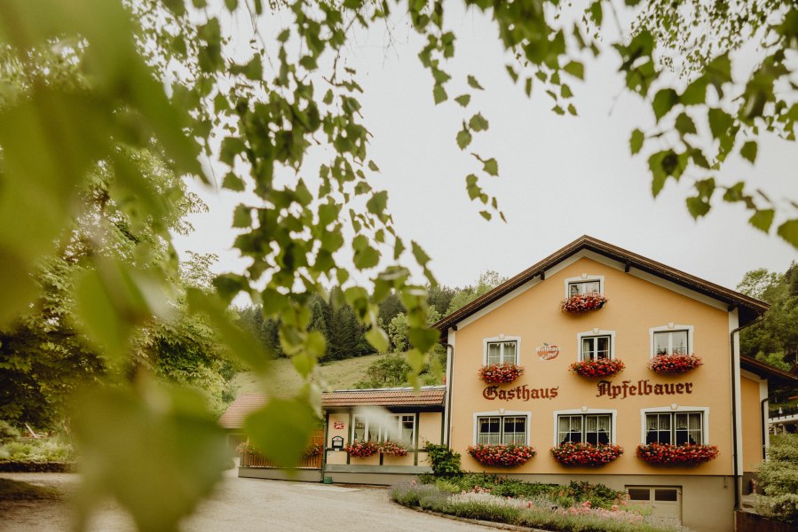 Das Gasthaus Apfelbauer wurde vor rund 200 Jahren erbaut, © Niederösterreich Werbung/Rita Newman
