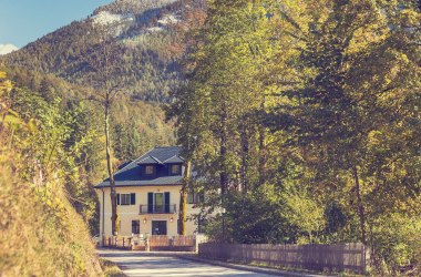 Außenaufnahme Wirtshaus Schlosstaverne Lunz