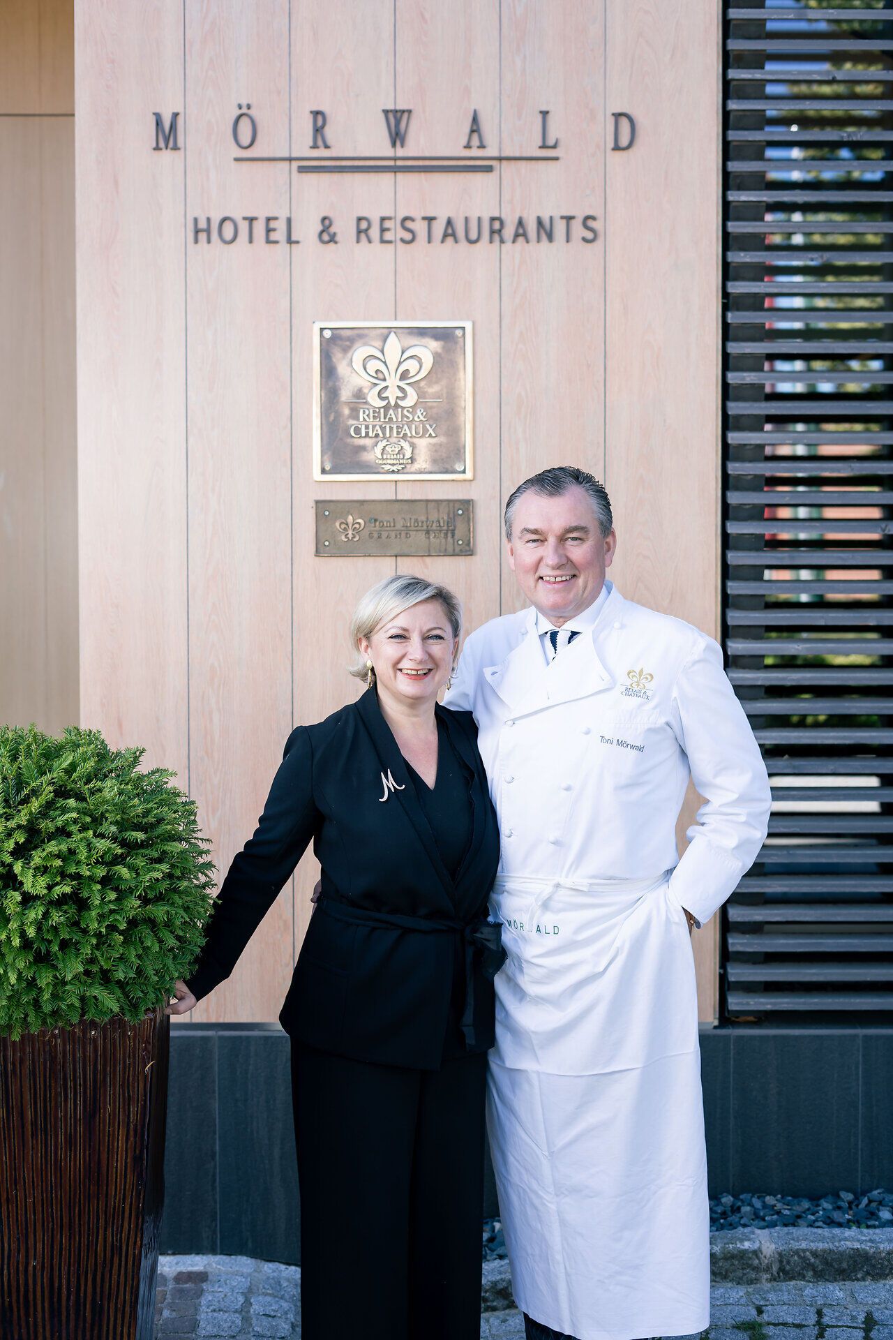 Eva und Toni Mörwald, Gastgeber des Relais & Châteaux Restaurants „Zur Traube“