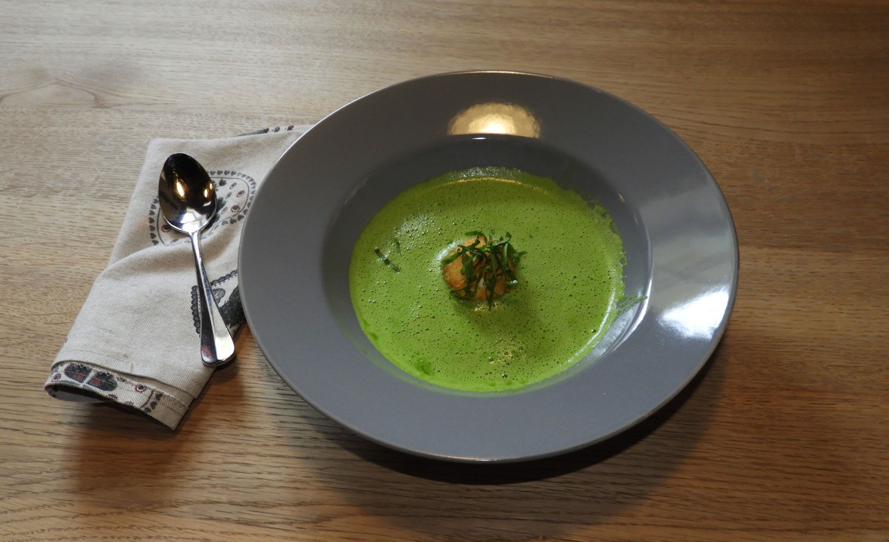 Bärlauchcremesuppe