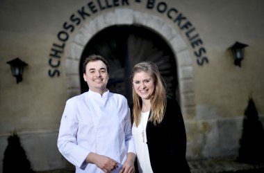 Schlosskeller Bockfließ, Bernadette &amp; Samuel Pope, © Schlosskeller Bockfließ/Robert Herbst