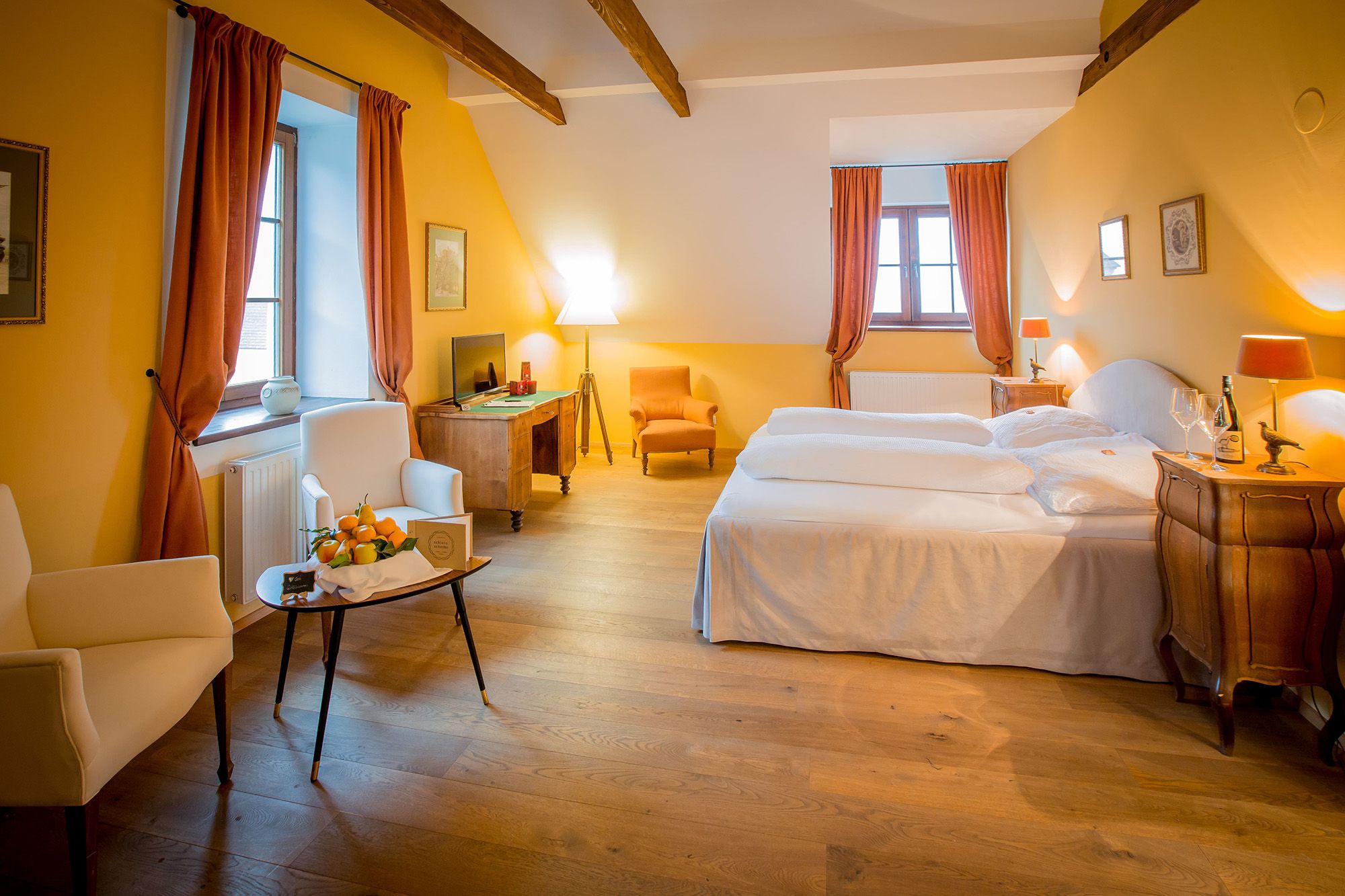 Doppelzimmer mit Schlossblick