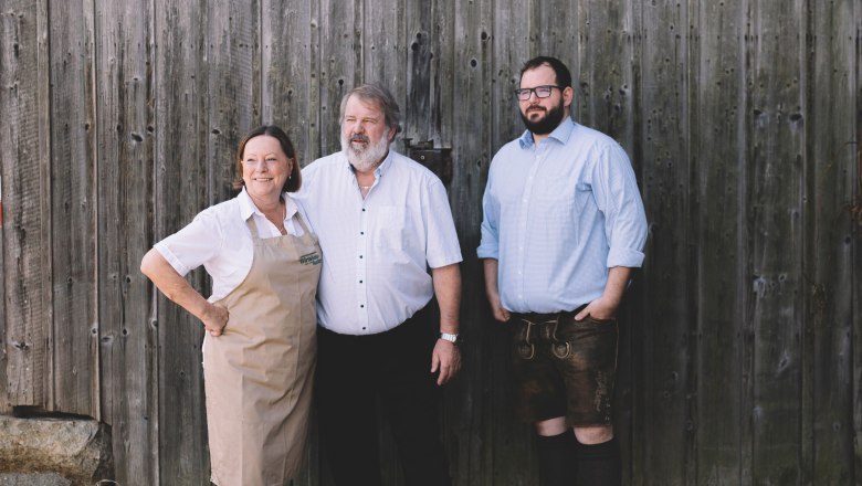 Monika Huber-Riedler, Martin Huber sen., Martin Huber jun., © Niederösterreich Werbung/Mara Hohla