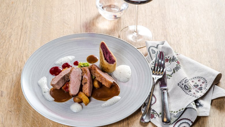 Rosa Brust von der Bauernente, &copy; Nieder&ouml;sterreich-Werbung/Rita Newman