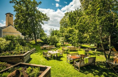 Kräutergarten im Donaugartl beim Floh, © Jürgen Skarwan