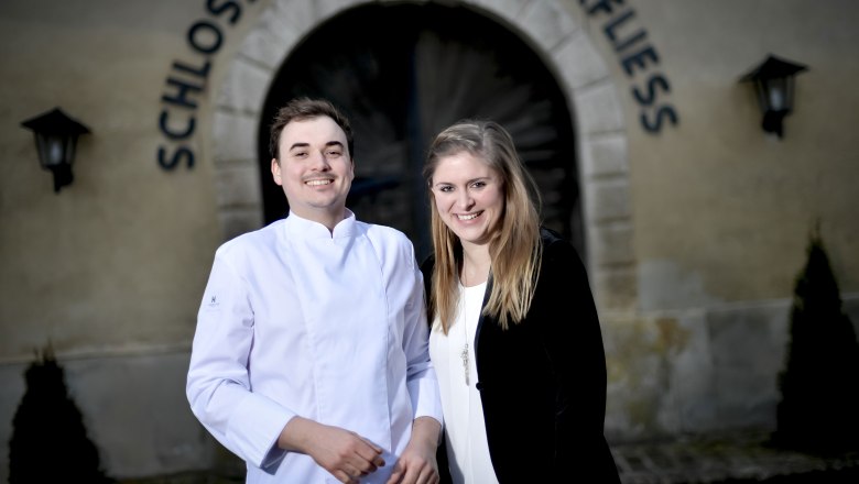 Schlosskeller Bockfließ, Bernadette &amp; Samuel Pope, © Schlosskeller Bockfließ/Robert Herbst