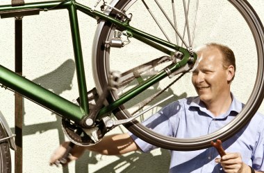 Ein Engel für alle Radfahrer, © Gerhard Engel