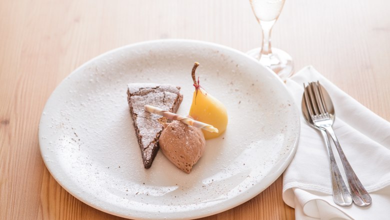 Schokoladetarte mit Pralinenmousse, © Rita Newman